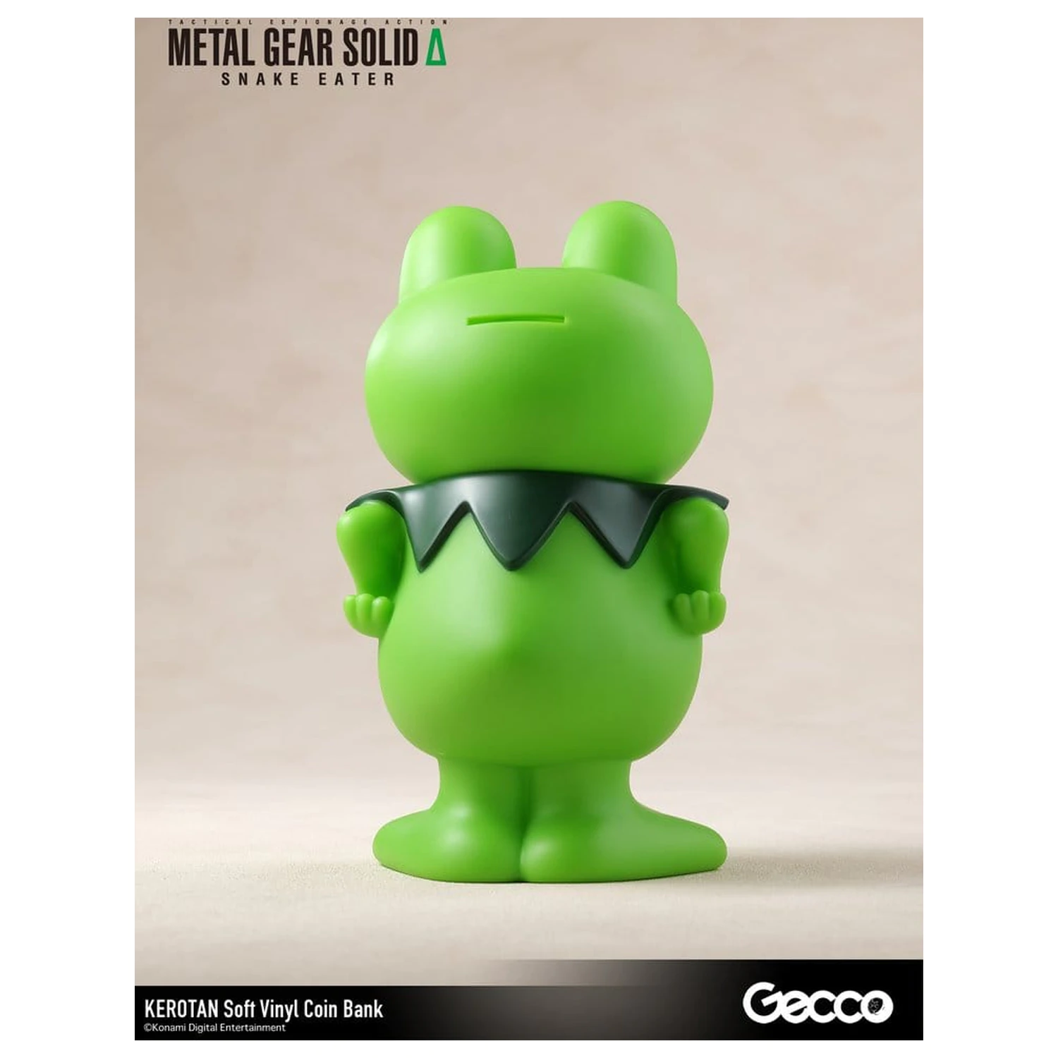 Metal Gear Solid Snake Eater mekana vinilna kasica prasica Kerotan 21 cm fotografija proizvoda