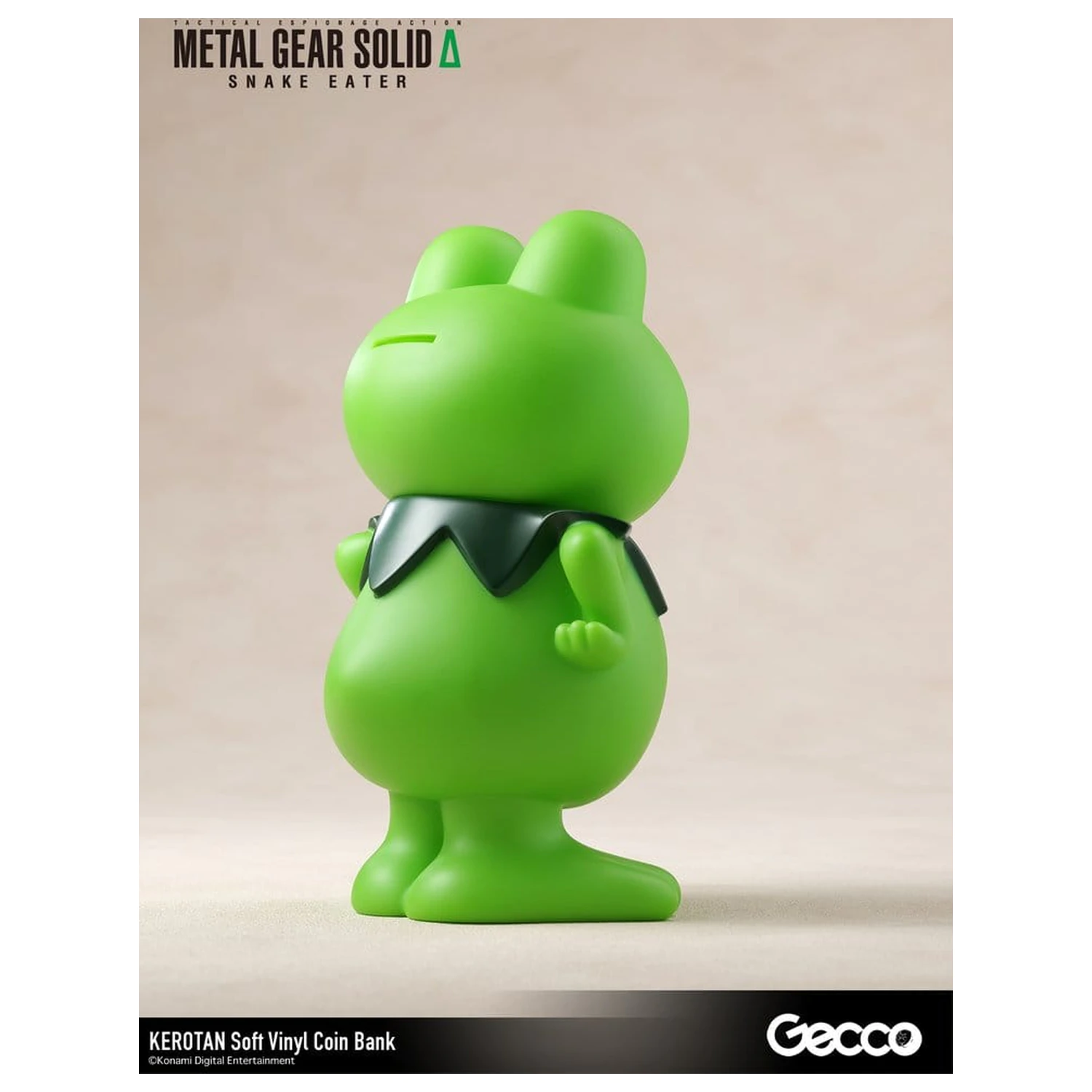 Metal Gear Solid Snake Eater mekana vinilna kasica prasica Kerotan 21 cm fotografija proizvoda