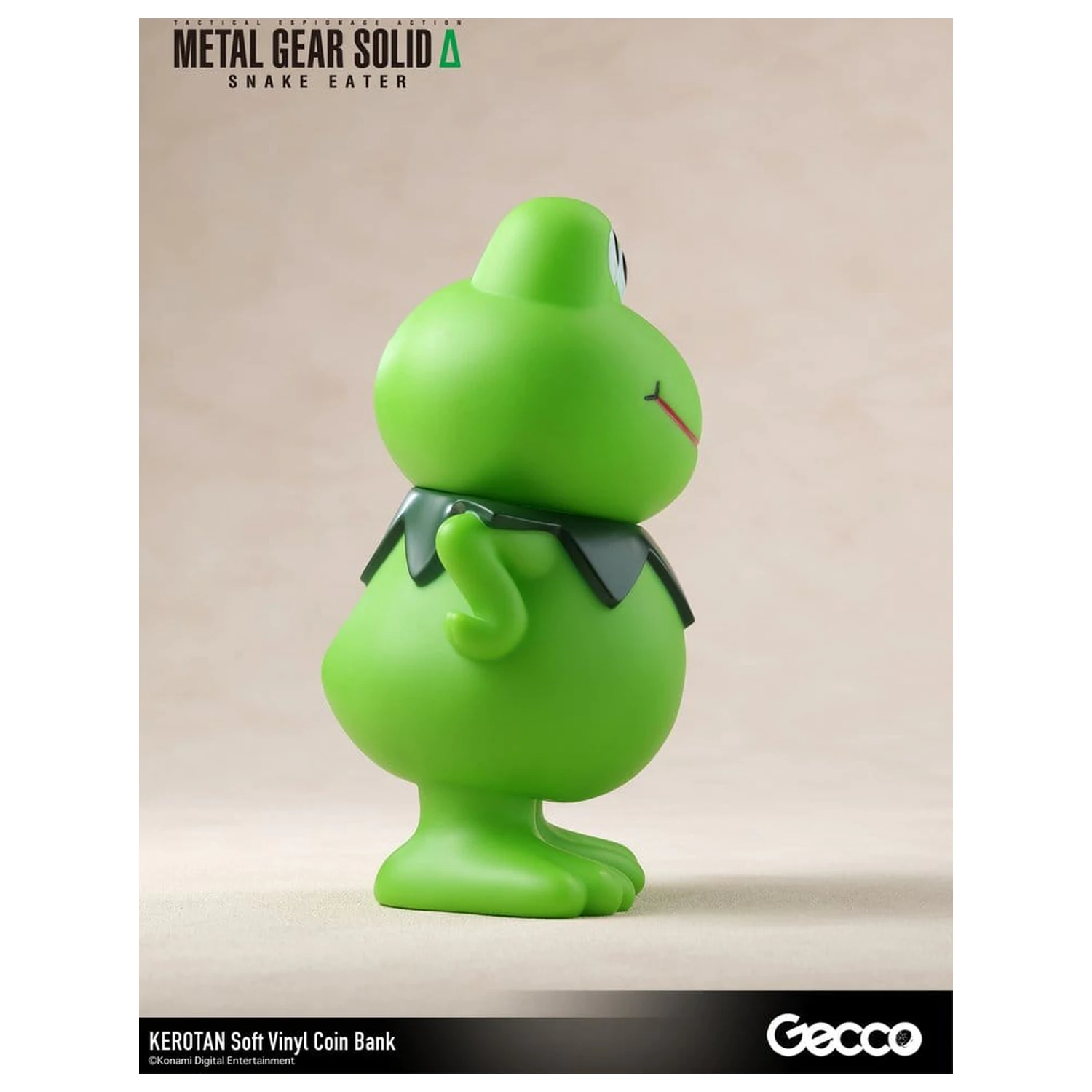 Metal Gear Solid Snake Eater mekana vinilna kasica prasica Kerotan 21 cm fotografija proizvoda