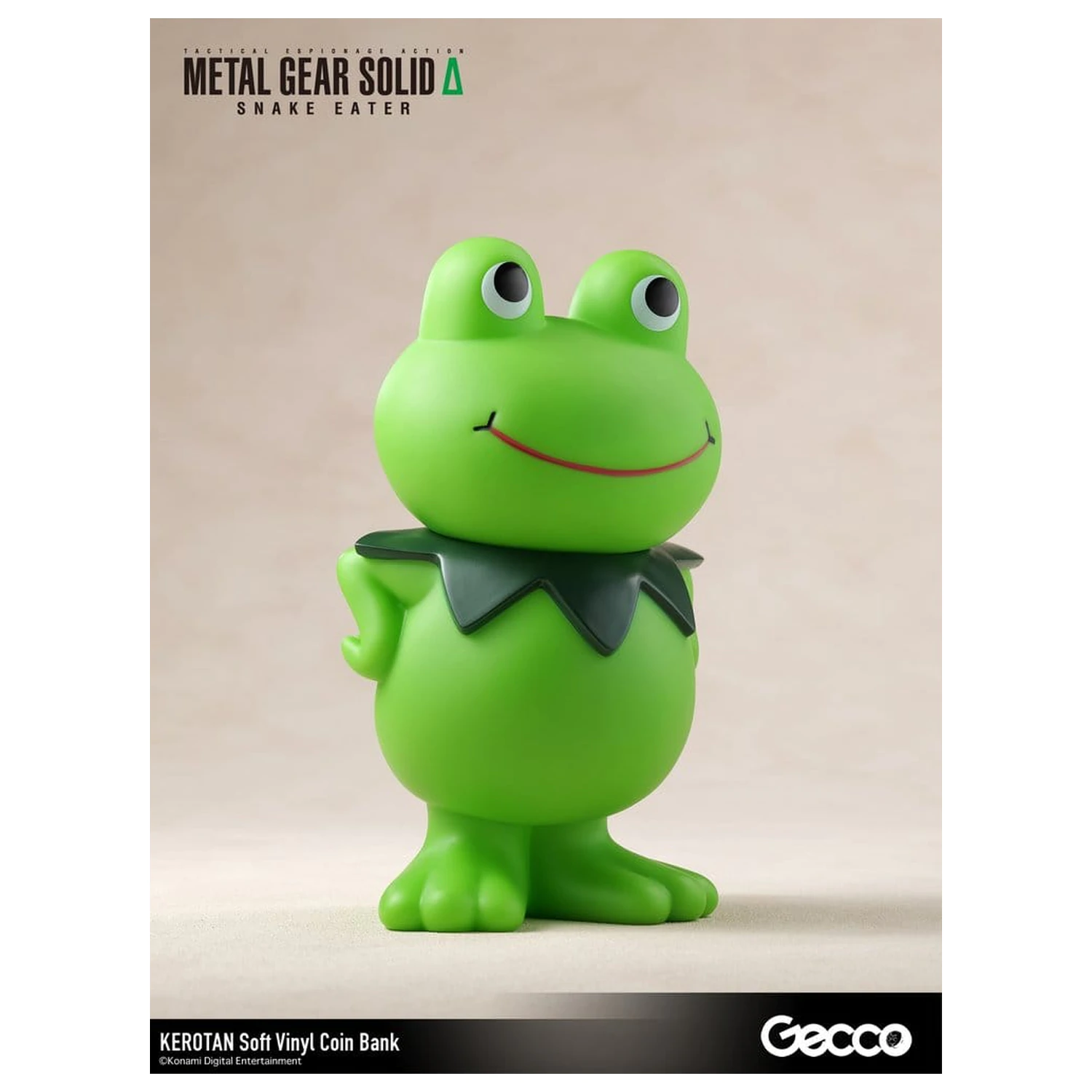 Metal Gear Solid Snake Eater mekana vinilna kasica prasica Kerotan 21 cm fotografija proizvoda