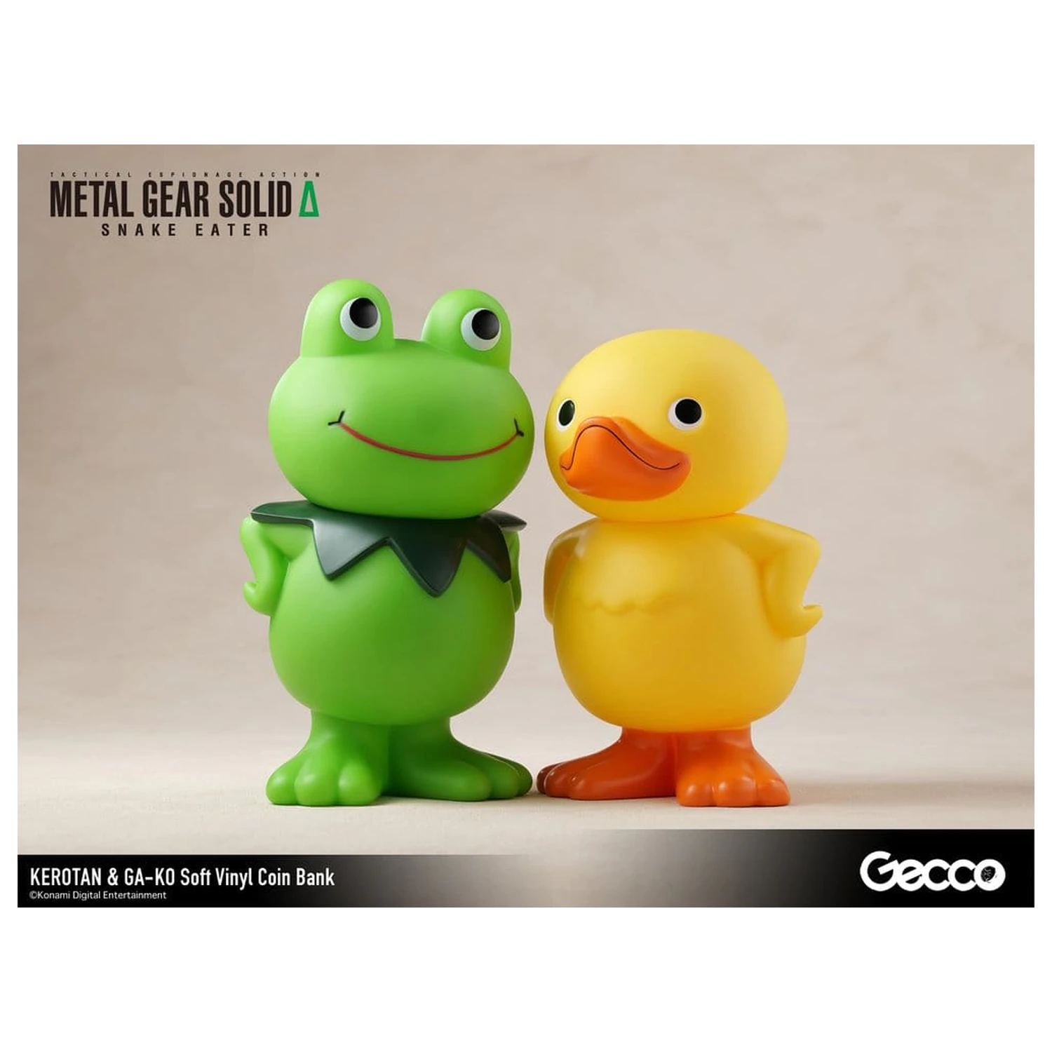 Metal Gear Solid Snake Eater mekana vinilna kasica prasica Kerotan 21 cm fotografija proizvoda