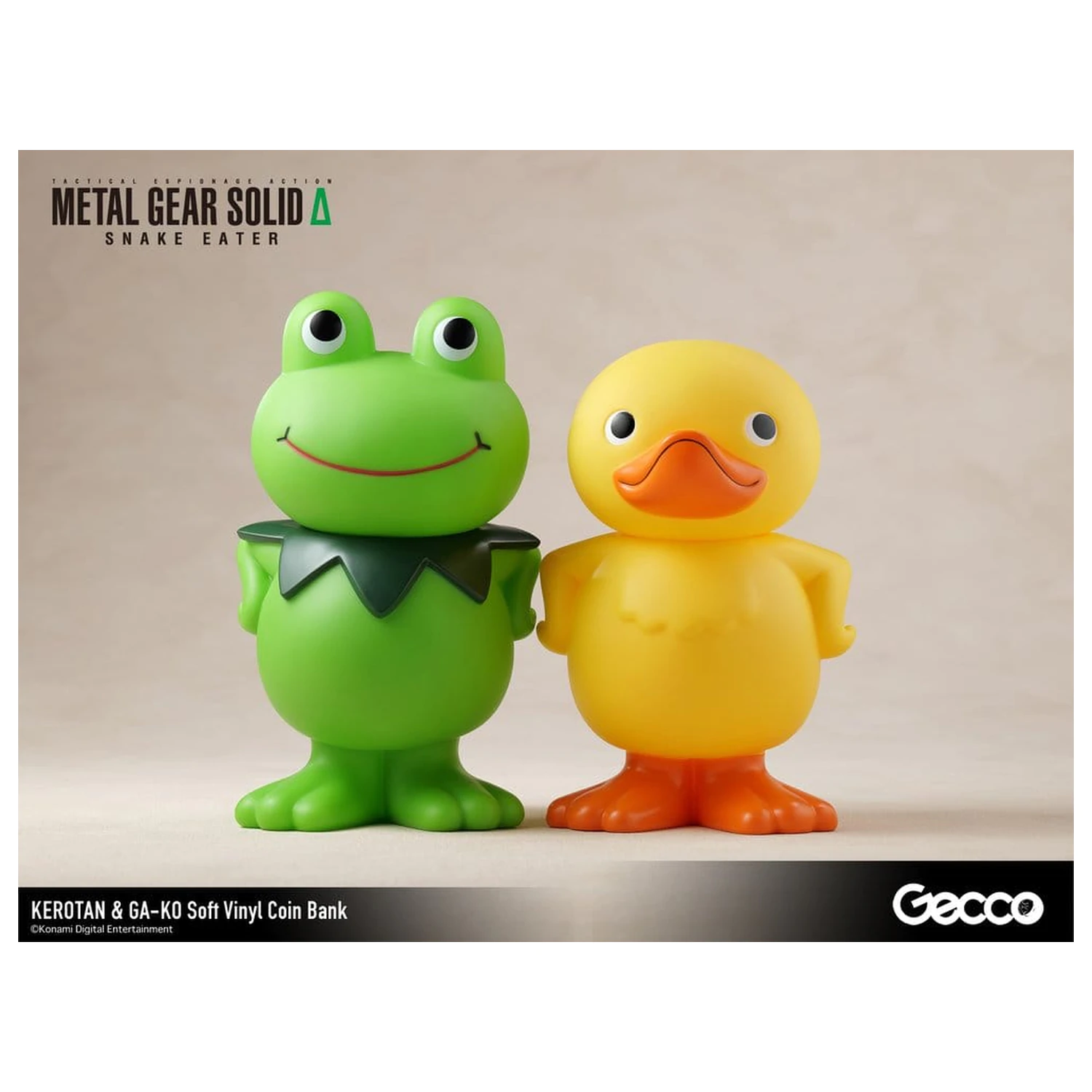 Metal Gear Solid Snake Eater mekana vinilna kasica prasica Kerotan 21 cm fotografija proizvoda