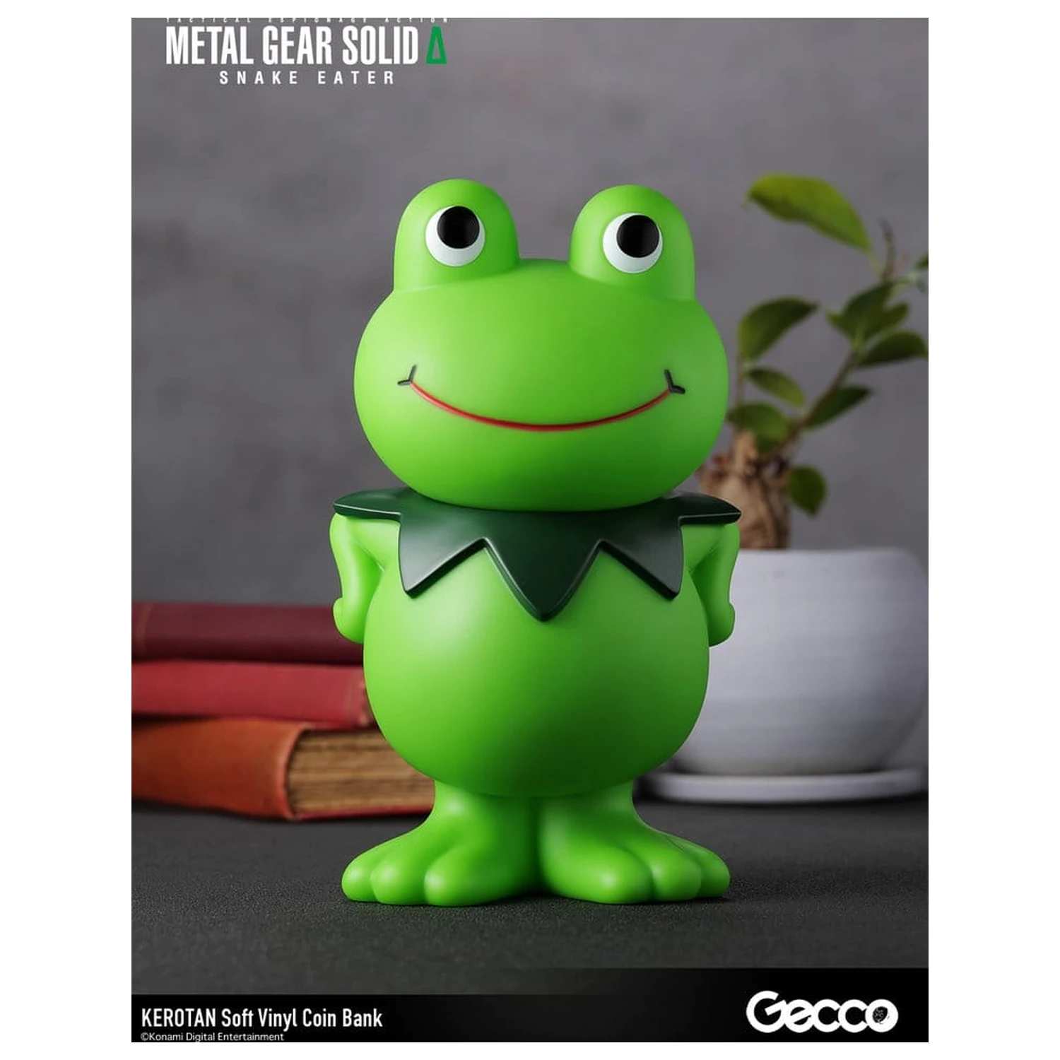 Metal Gear Solid Snake Eater mekana vinilna kasica prasica Kerotan 21 cm fotografija proizvoda