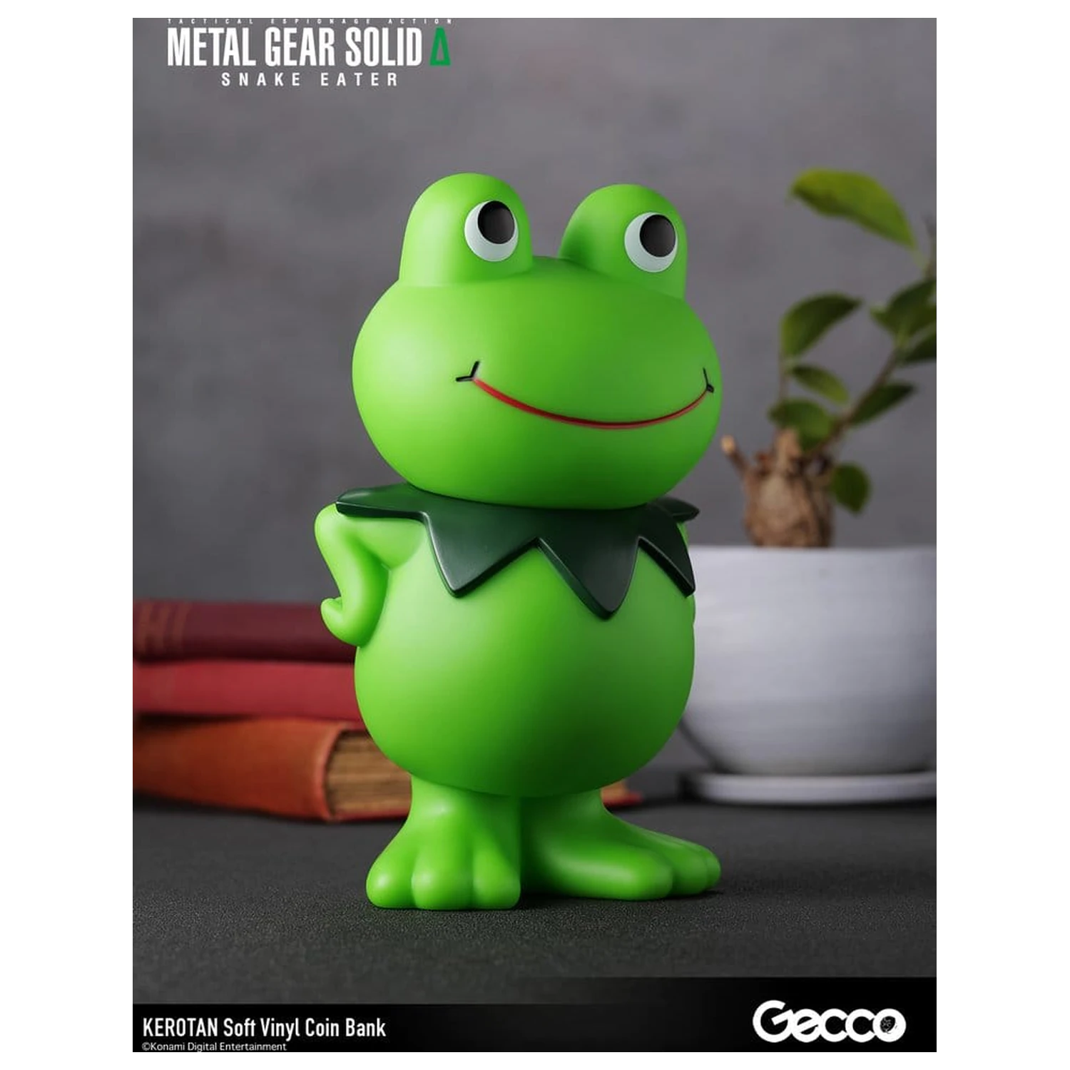 Metal Gear Solid Snake Eater mekana vinilna kasica prasica Kerotan 21 cm fotografija proizvoda