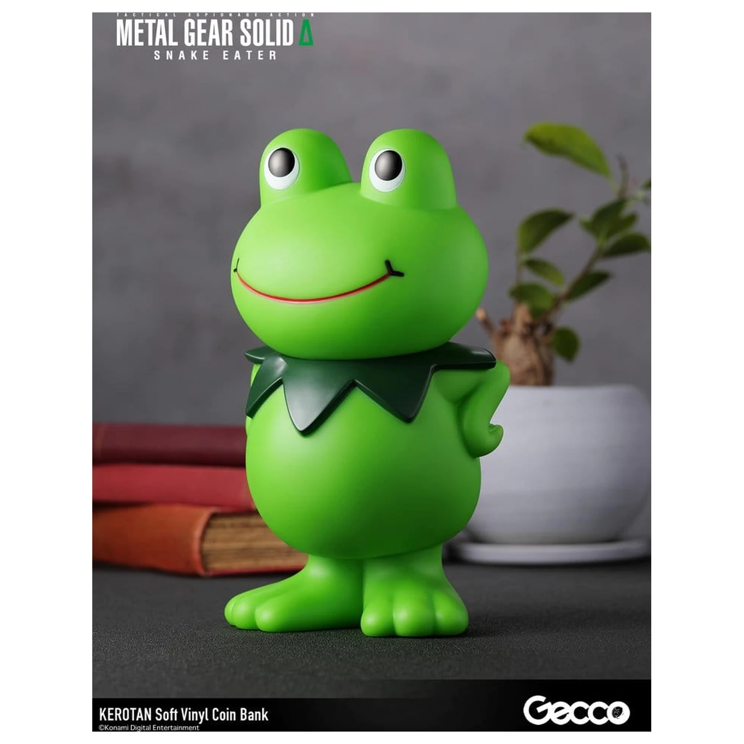 Metal Gear Solid Snake Eater mekana vinilna kasica prasica Kerotan 21 cm fotografija proizvoda