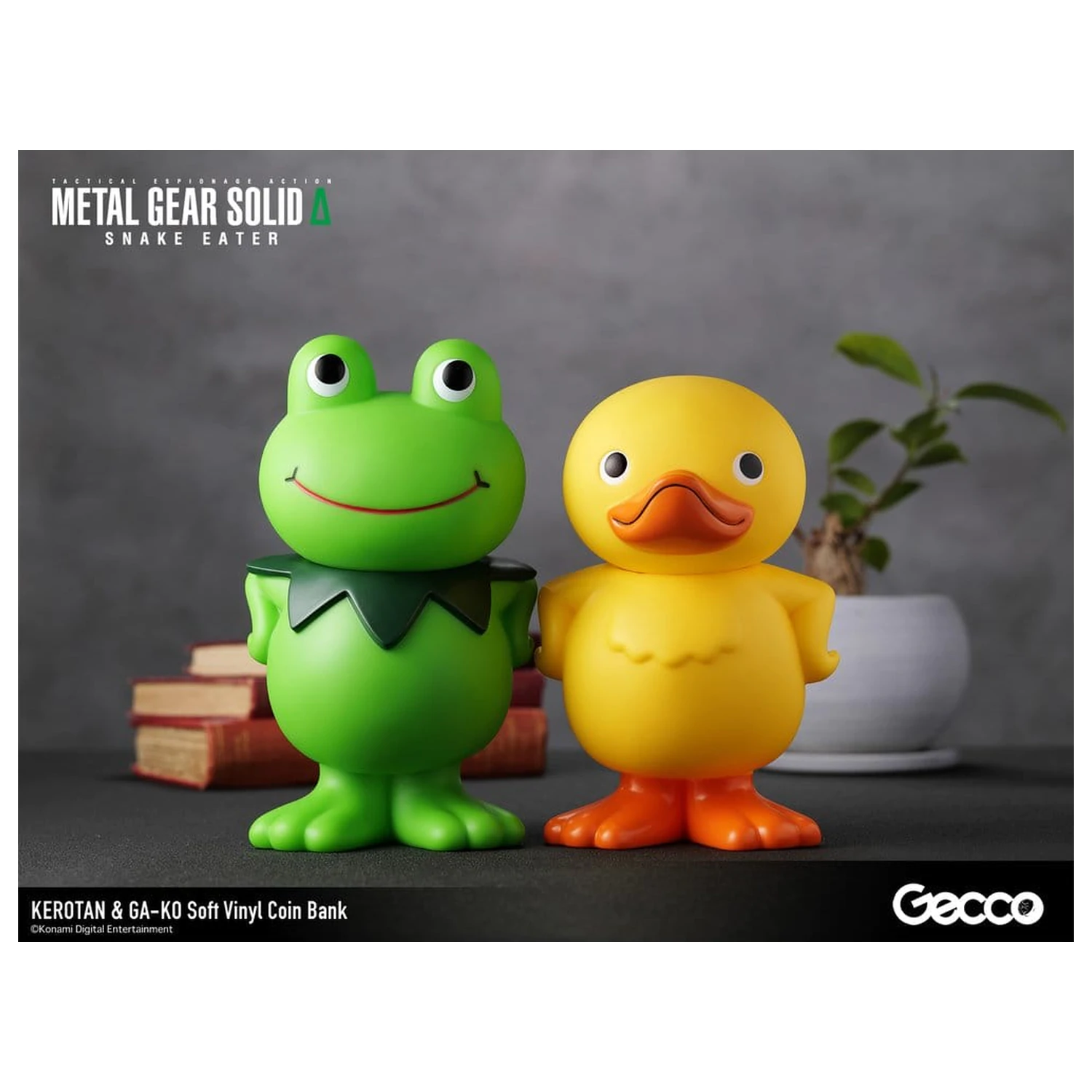 Metal Gear Solid Snake Eater mekana vinilna kasica prasica Kerotan 21 cm fotografija proizvoda