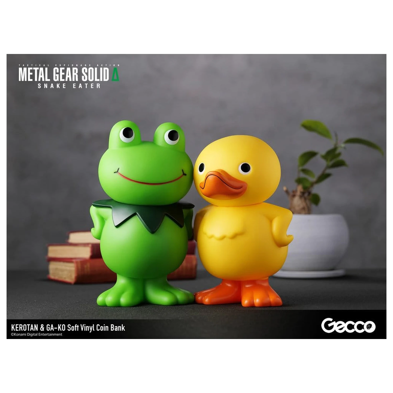 Metal Gear Solid Snake Eater mekana vinilna kasica prasica Kerotan 21 cm fotografija proizvoda