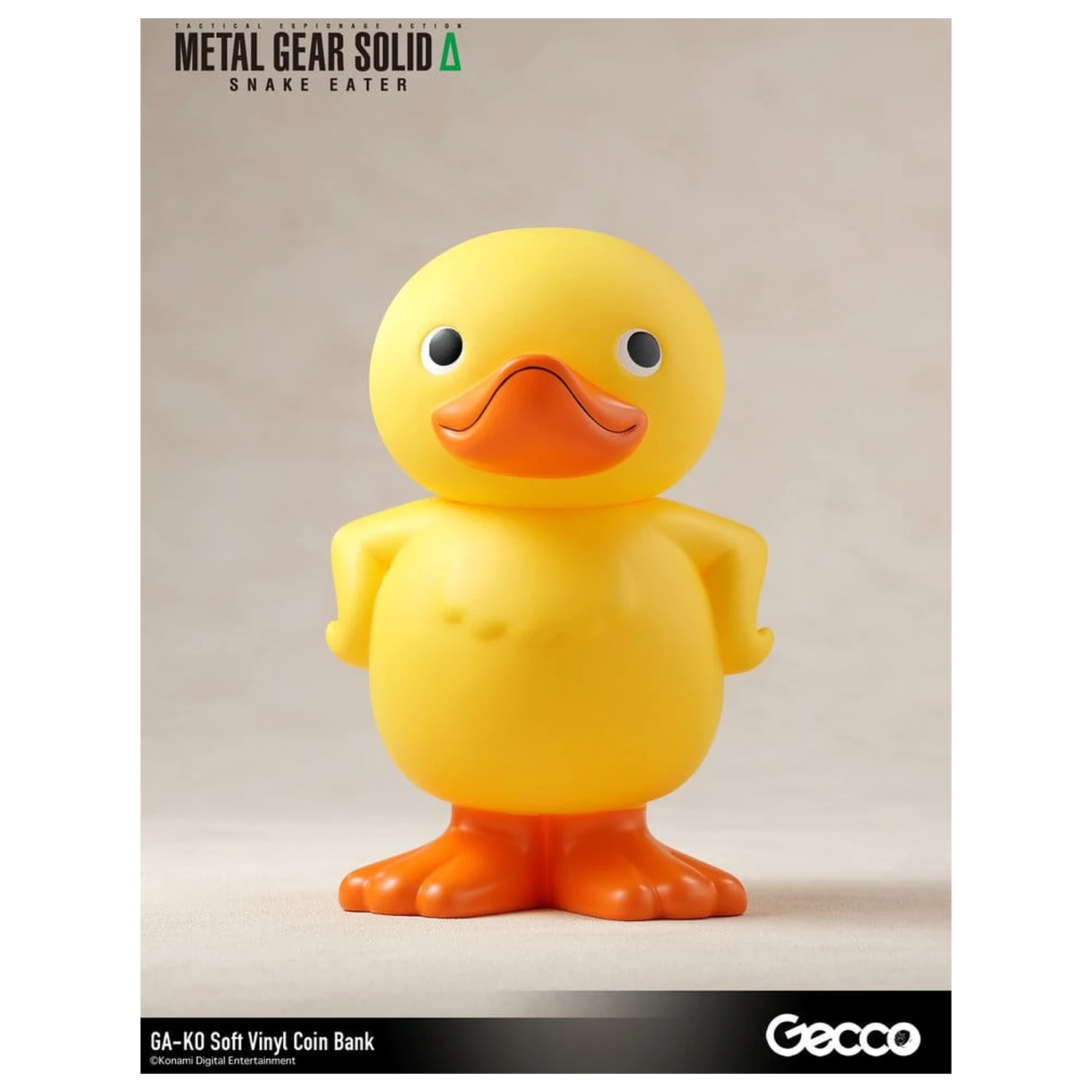 Metal Gear Solid Snake Eater Soft Vinyl štedna kasica GA-KO 19 cm fotografija proizvoda