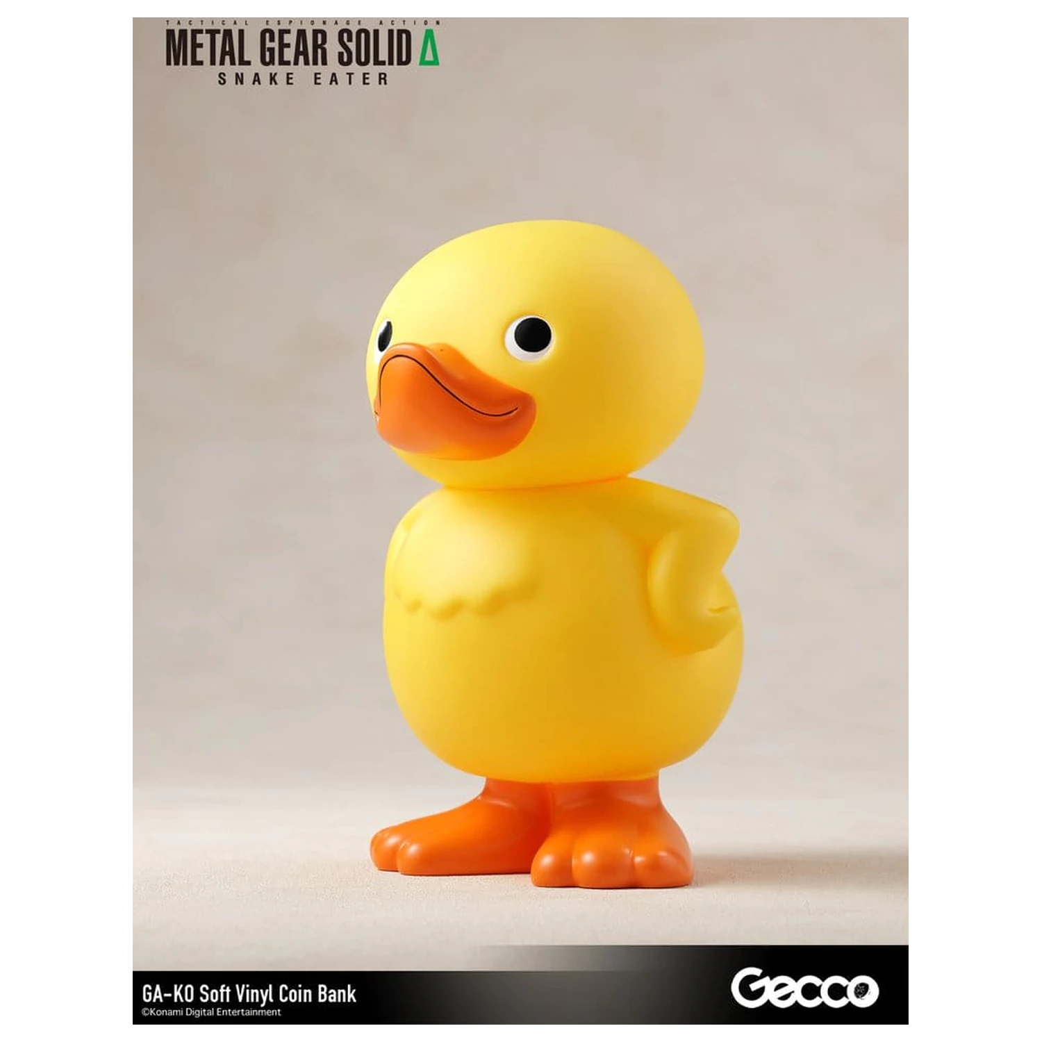 Metal Gear Solid Snake Eater Soft Vinyl štedna kasica GA-KO 19 cm fotografija proizvoda