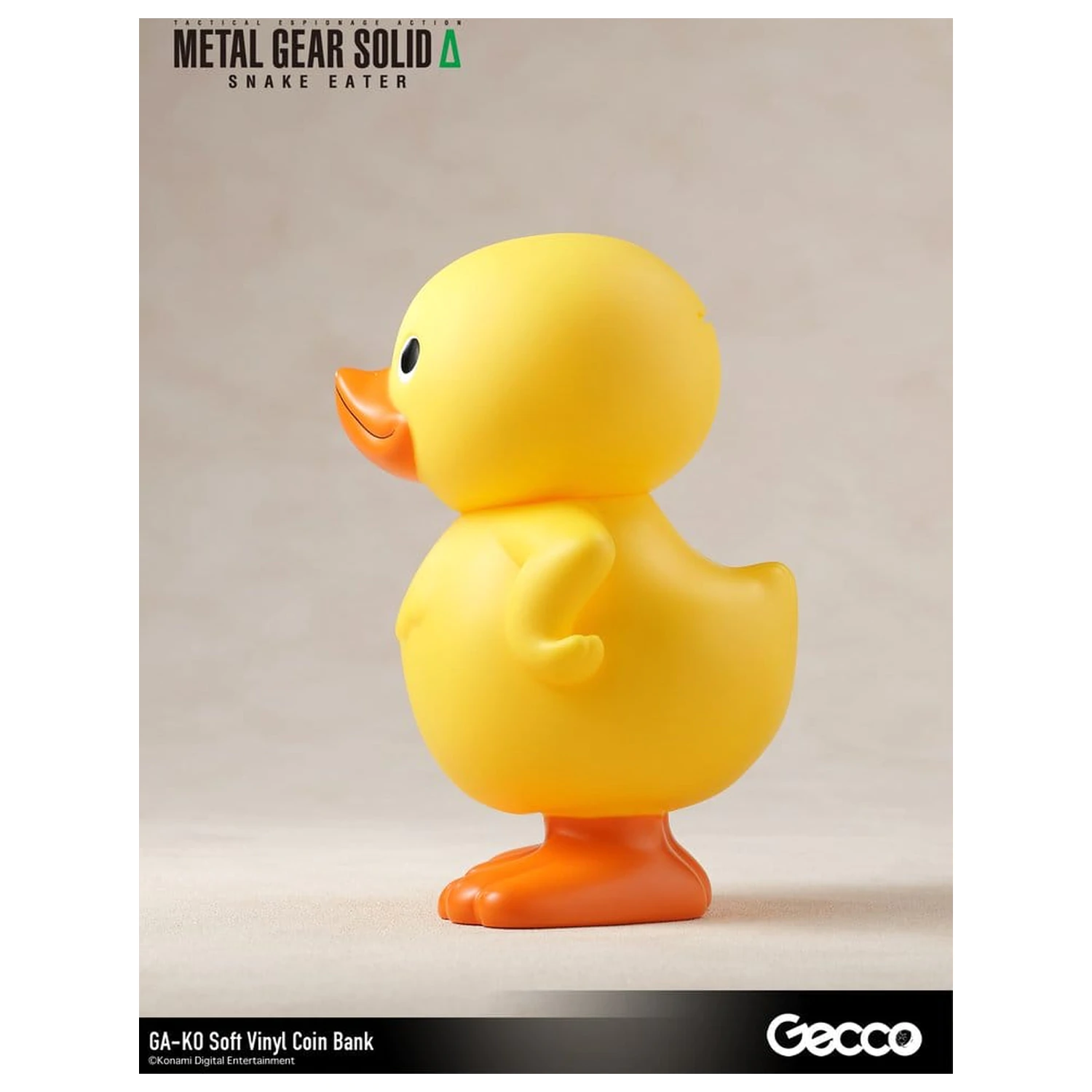 Metal Gear Solid Snake Eater Soft Vinyl štedna kasica GA-KO 19 cm fotografija proizvoda