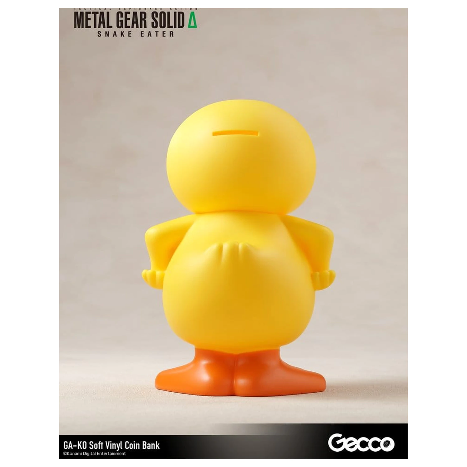 Metal Gear Solid Snake Eater Soft Vinyl štedna kasica GA-KO 19 cm fotografija proizvoda