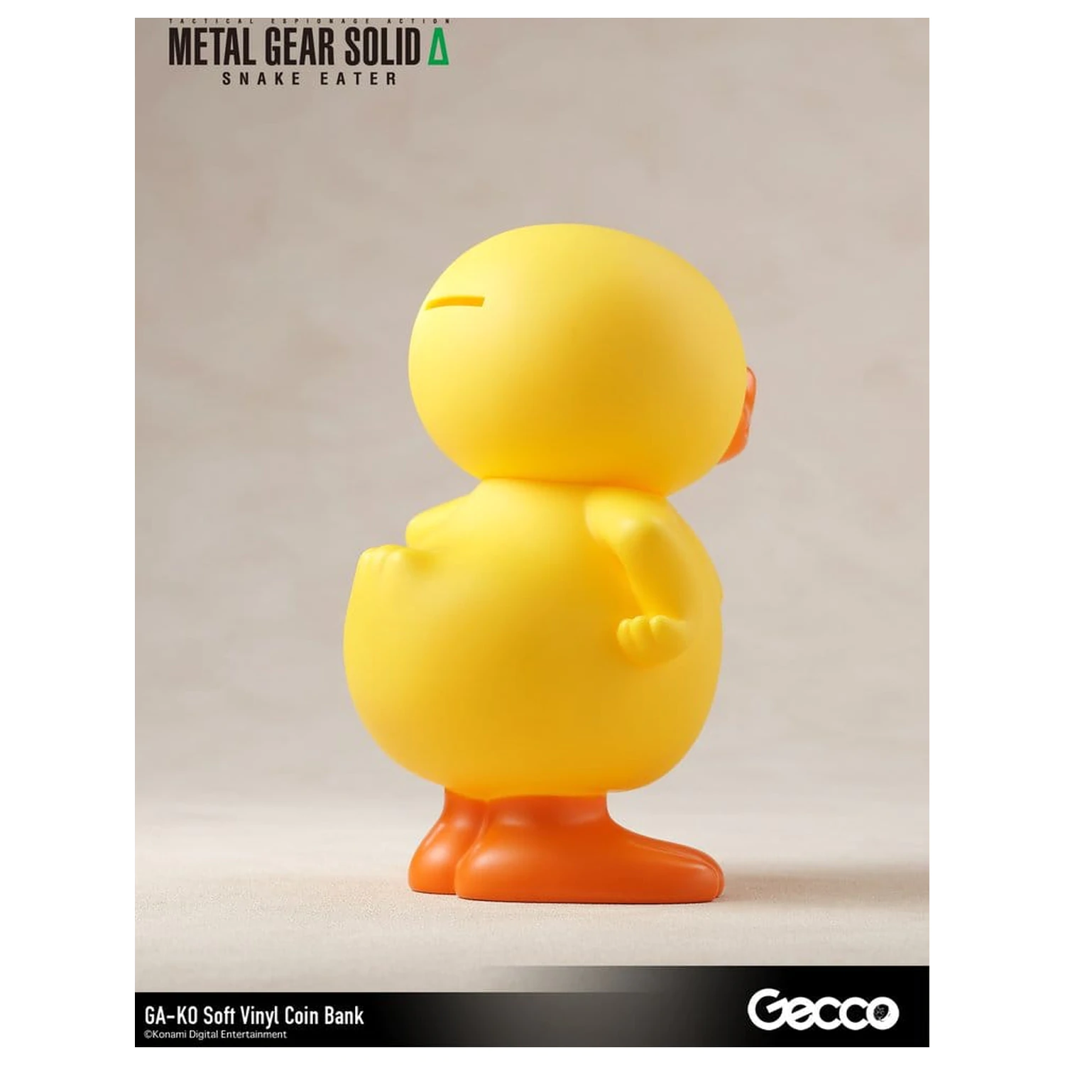 Metal Gear Solid Snake Eater Soft Vinyl štedna kasica GA-KO 19 cm fotografija proizvoda