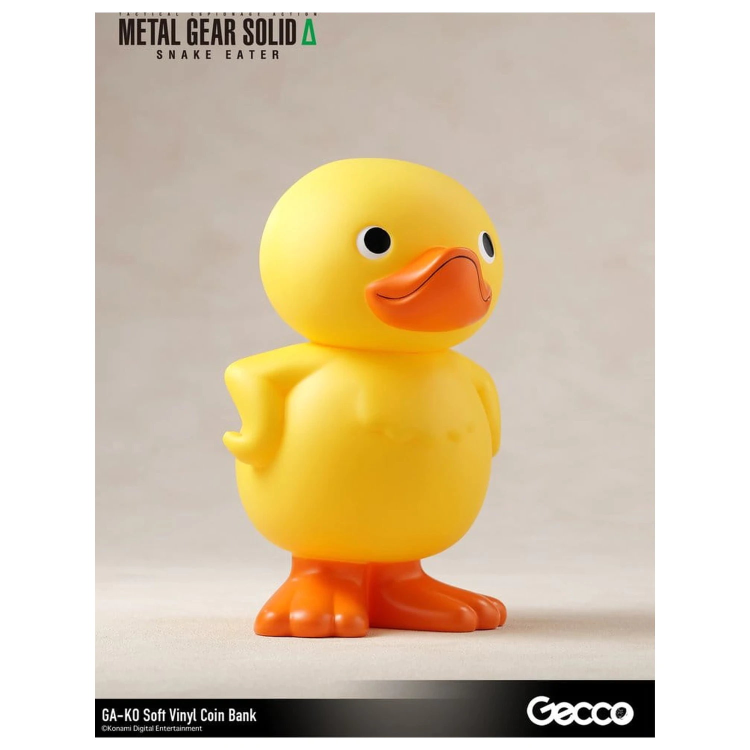 Metal Gear Solid Snake Eater Soft Vinyl štedna kasica GA-KO 19 cm fotografija proizvoda