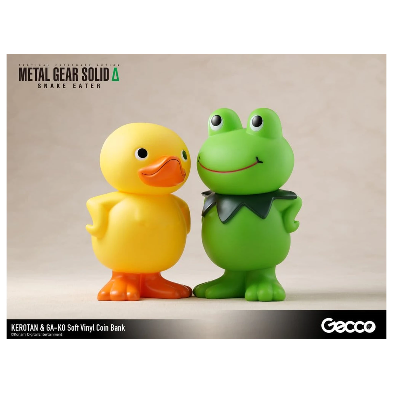 Metal Gear Solid Snake Eater Soft Vinyl štedna kasica GA-KO 19 cm fotografija proizvoda