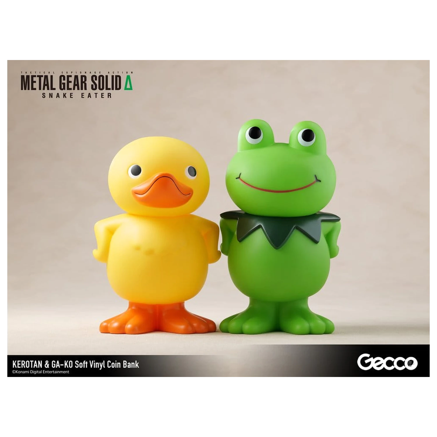 Metal Gear Solid Snake Eater Soft Vinyl štedna kasica GA-KO 19 cm fotografija proizvoda