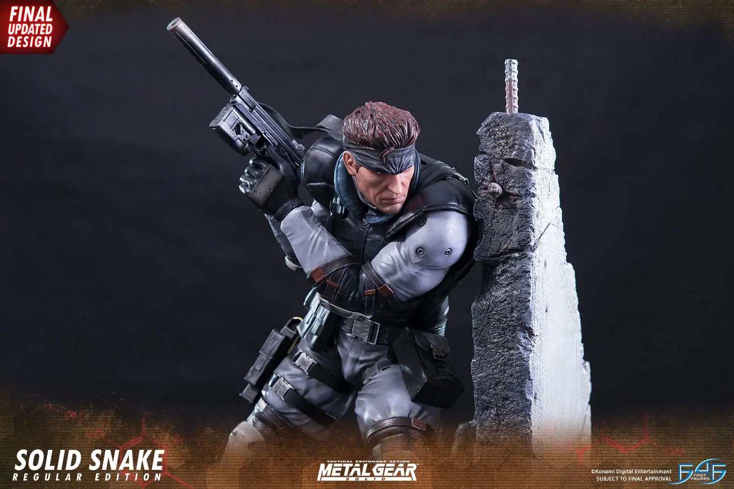 Metal Gear Solid Kip Solid Snake 44 cm fotografija proizvoda