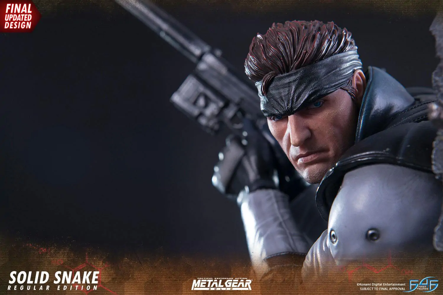 Metal Gear Solid Kip Solid Snake 44 cm fotografija proizvoda