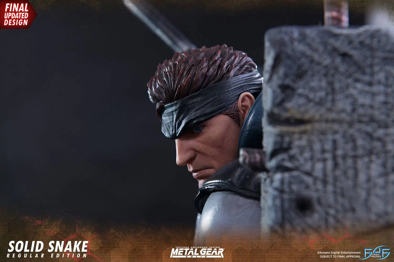 Metal Gear Solid Kip Solid Snake 44 cm fotografija proizvoda