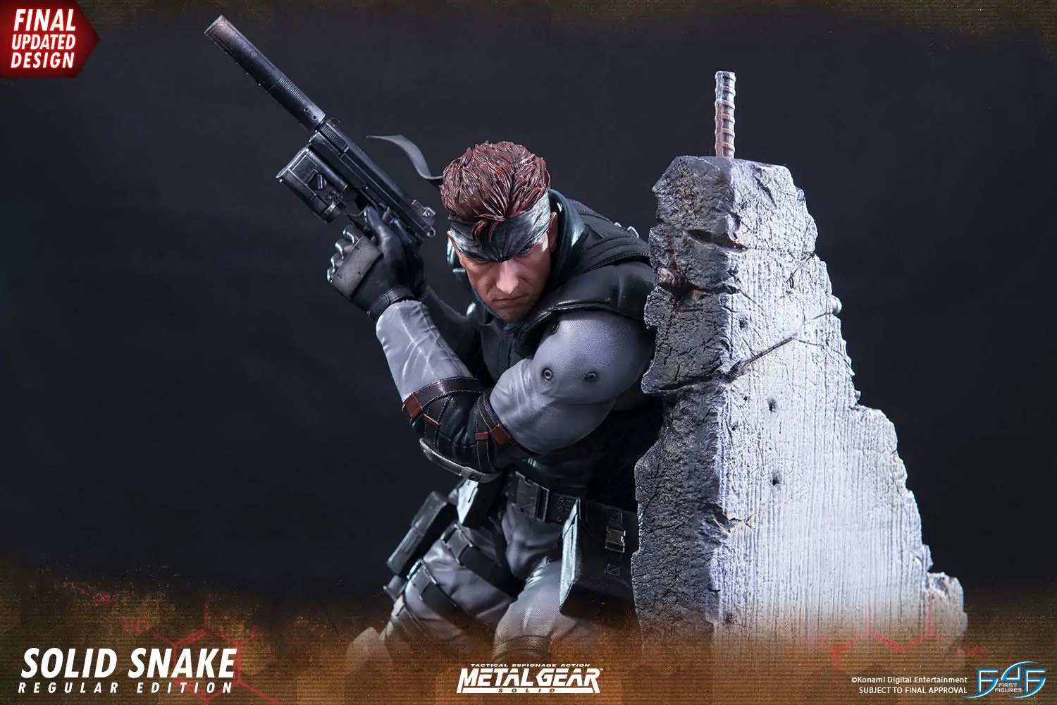 Metal Gear Solid Kip Solid Snake 44 cm fotografija proizvoda