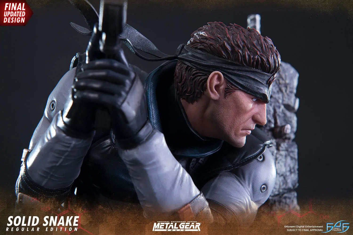 Metal Gear Solid Kip Solid Snake 44 cm fotografija proizvoda