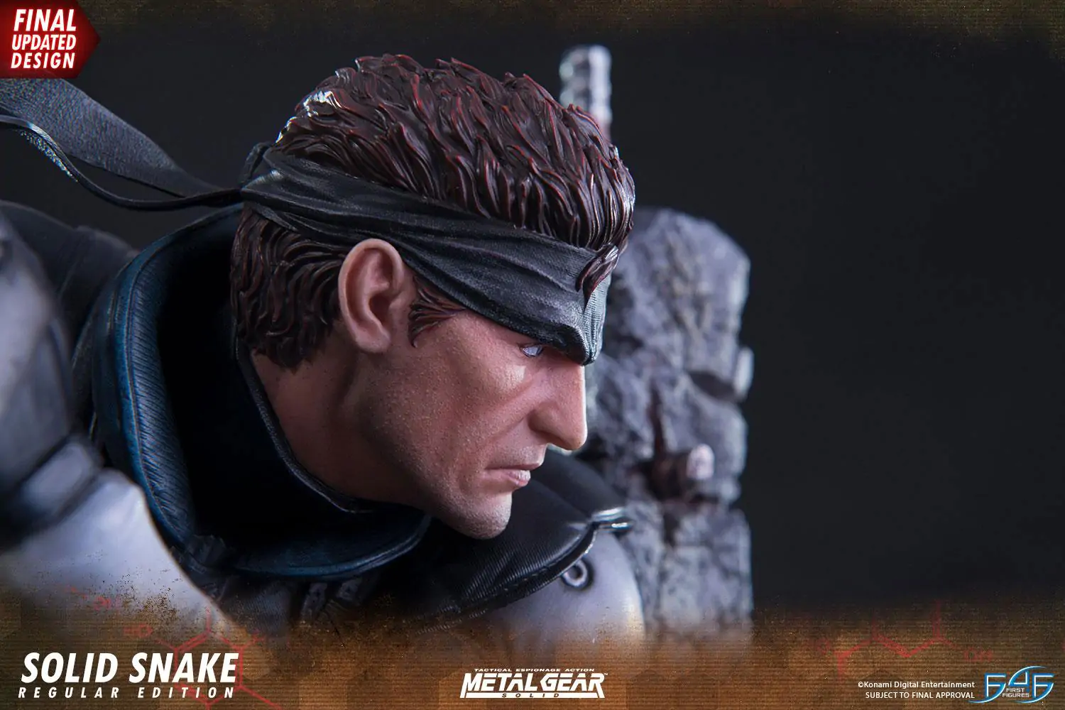 Metal Gear Solid Kip Solid Snake 44 cm fotografija proizvoda