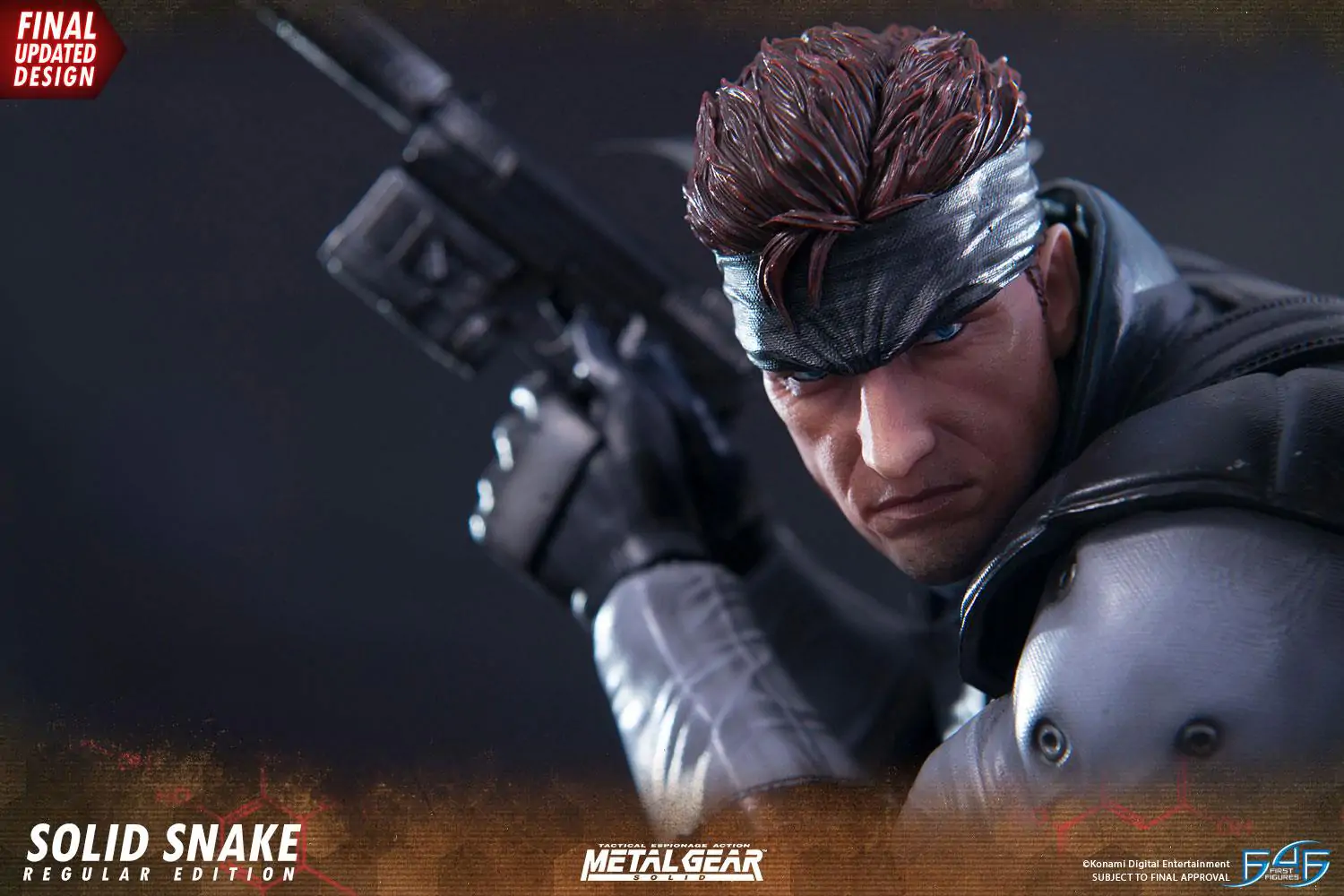 Metal Gear Solid Kip Solid Snake 44 cm fotografija proizvoda