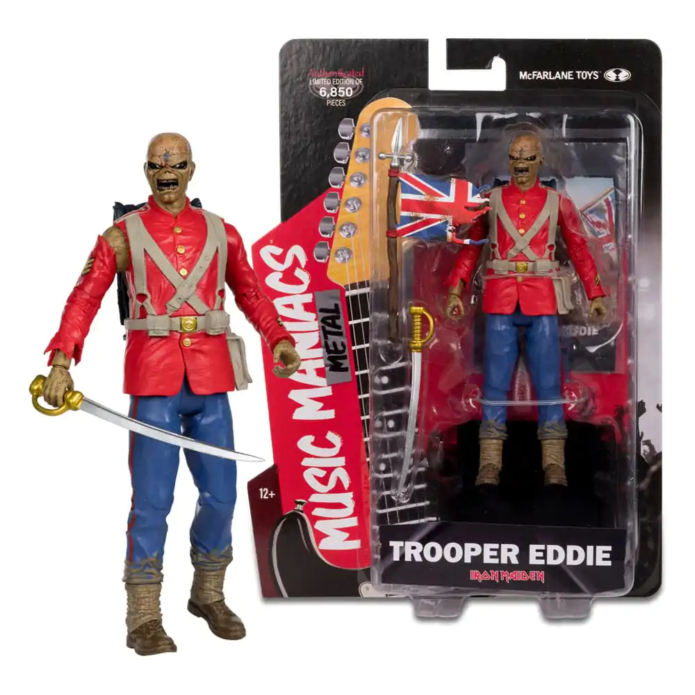 Metal Music Maniacs akcijska figura Wave 2 Vojnik Eddie (Iron Maiden) 15 cm fotografija proizvoda