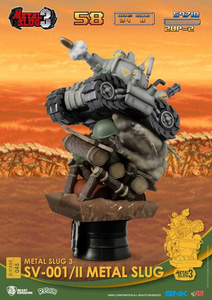 Metal Slug D-Stage PVC diorama SV-001/II Metal Slug 16 cm fotografija proizvoda