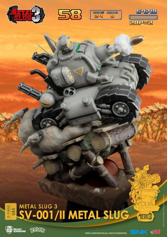 Metal Slug D-Stage PVC diorama SV-001/II Metal Slug 16 cm fotografija proizvoda