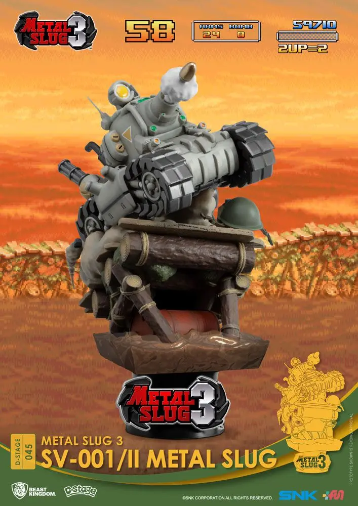 Metal Slug D-Stage PVC diorama SV-001/II Metal Slug 16 cm fotografija proizvoda