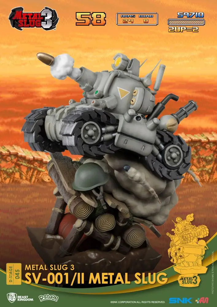 Metal Slug D-Stage PVC diorama SV-001/II Metal Slug 16 cm fotografija proizvoda