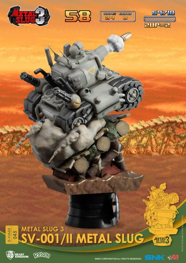 Metal Slug D-Stage PVC diorama SV-001/II Metal Slug 16 cm fotografija proizvoda