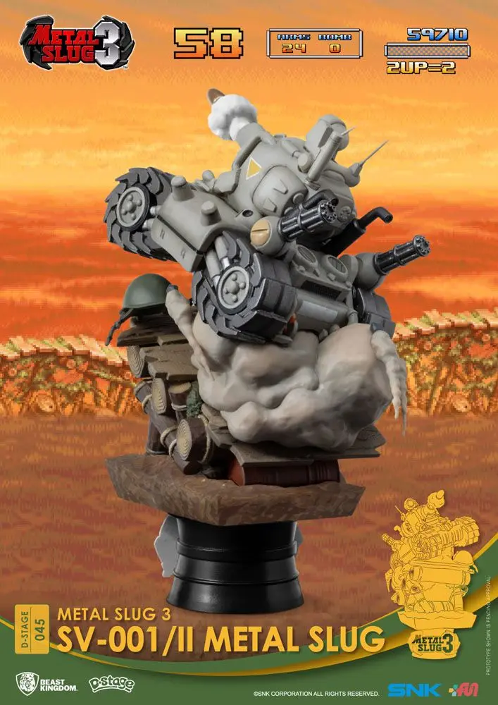 Metal Slug D-Stage PVC diorama SV-001/II Metal Slug 16 cm fotografija proizvoda