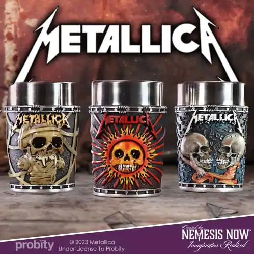 Metallica čašice Pushead Art 3-Pack fotografija proizvoda