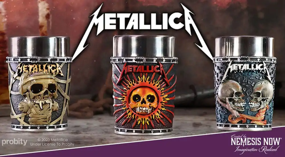 Metallica čašice Pushead Art 3-Pack fotografija proizvoda