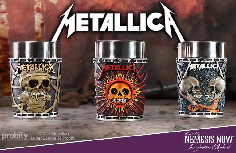 Metallica čašice Pushead Art 3-Pack fotografija proizvoda