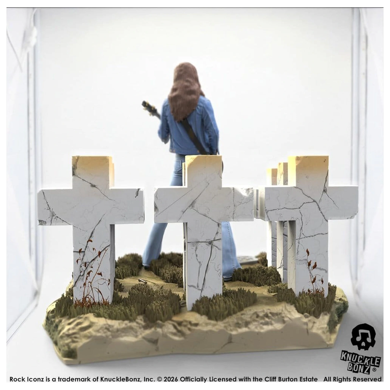 Metallica Rock Iconz Figura Cliff Burton III 21 cm fotografija proizvoda