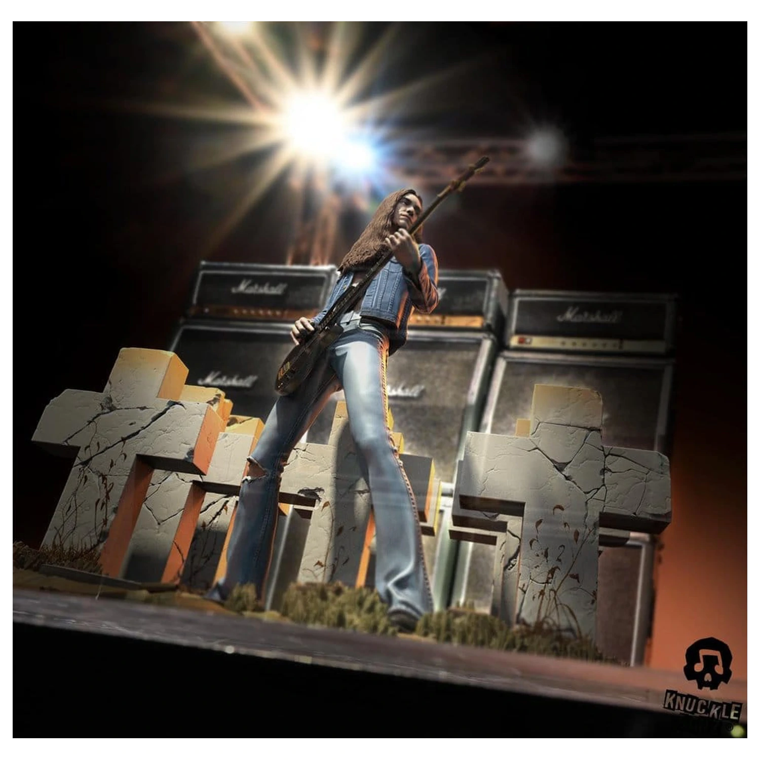 Metallica Rock Iconz Figura Cliff Burton III 21 cm fotografija proizvoda