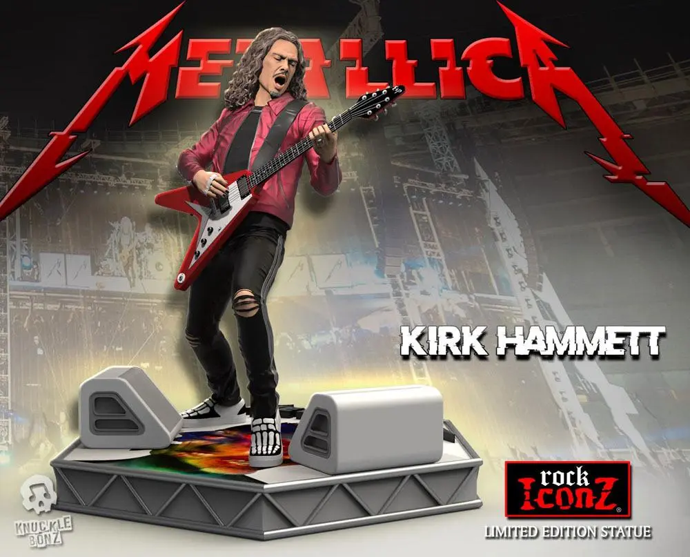 Metallica Rock Iconz Kip Kirk Hammett Limited Edition 22 cm fotografija proizvoda