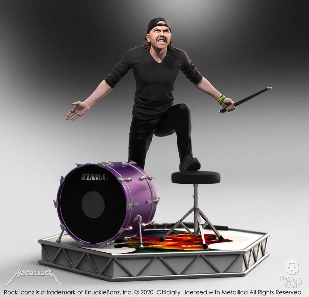 Metallica Rock Iconz kip Lars Ulrich Limited Edition 22 cm fotografija proizvoda