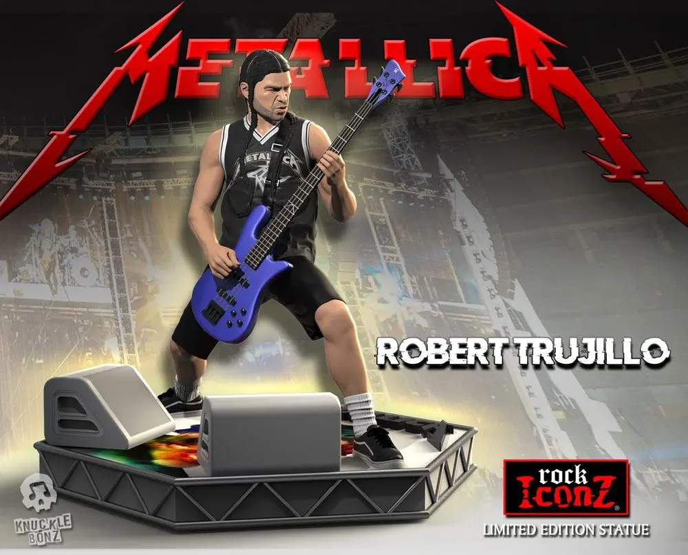 Metallica Rock Iconz kip Robert Trujillo Limited Edition 22 cm fotografija proizvoda