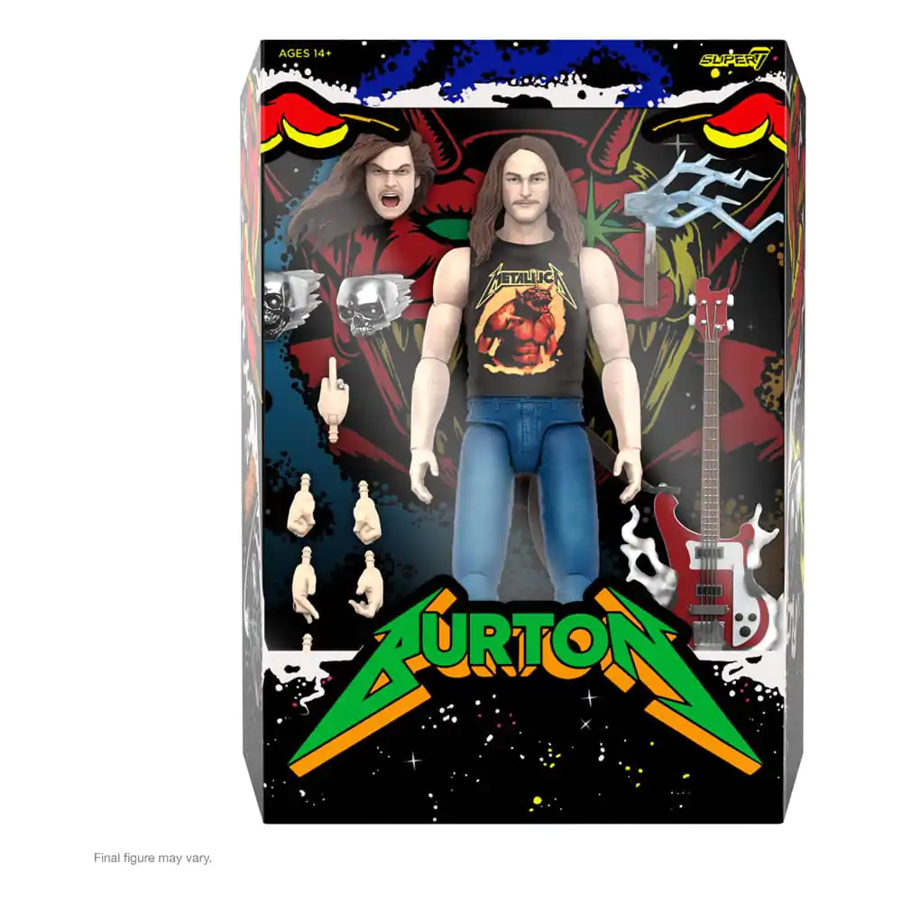 Metallica Ultimates akcijska figura Wave 2 Cliff Burton 18 cm fotografija proizvoda