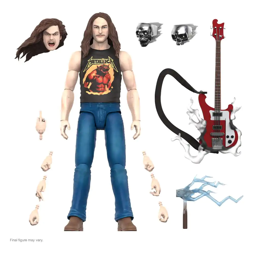 Metallica Ultimates akcijska figura Wave 2 Cliff Burton 18 cm fotografija proizvoda