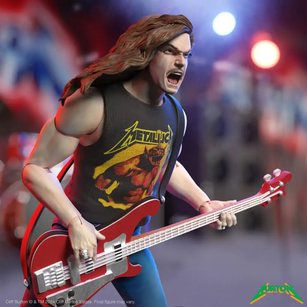 Metallica Ultimates akcijska figura Wave 2 Cliff Burton 18 cm fotografija proizvoda