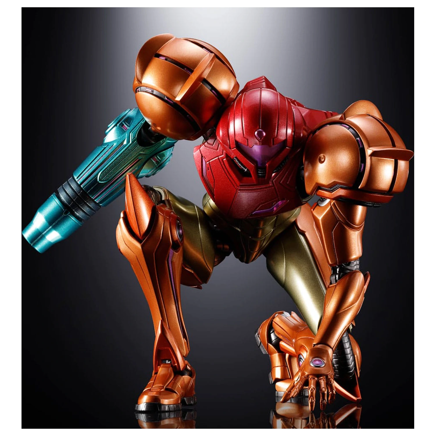 Metroid Prime 4: Beyond Diecast akcijska figura Samus Aran LED 21 cm fotografija proizvoda