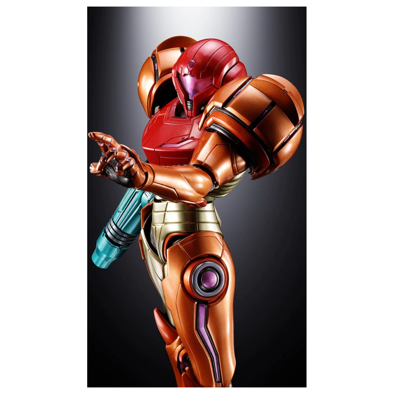 Metroid Prime 4: Beyond Diecast akcijska figura Samus Aran LED 21 cm fotografija proizvoda