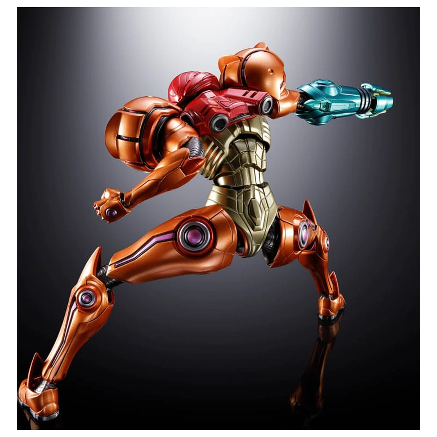 Metroid Prime 4: Beyond Diecast akcijska figura Samus Aran LED 21 cm fotografija proizvoda