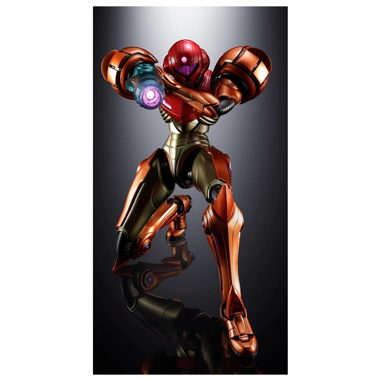 Metroid Prime 4: Beyond Diecast akcijska figura Samus Aran LED 21 cm fotografija proizvoda