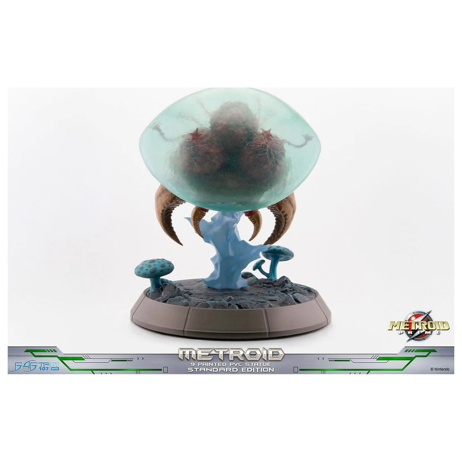 Metroid Prime PVC figura Metroid (Standard) (Glow in the Dark) 21 cm fotografija proizvoda