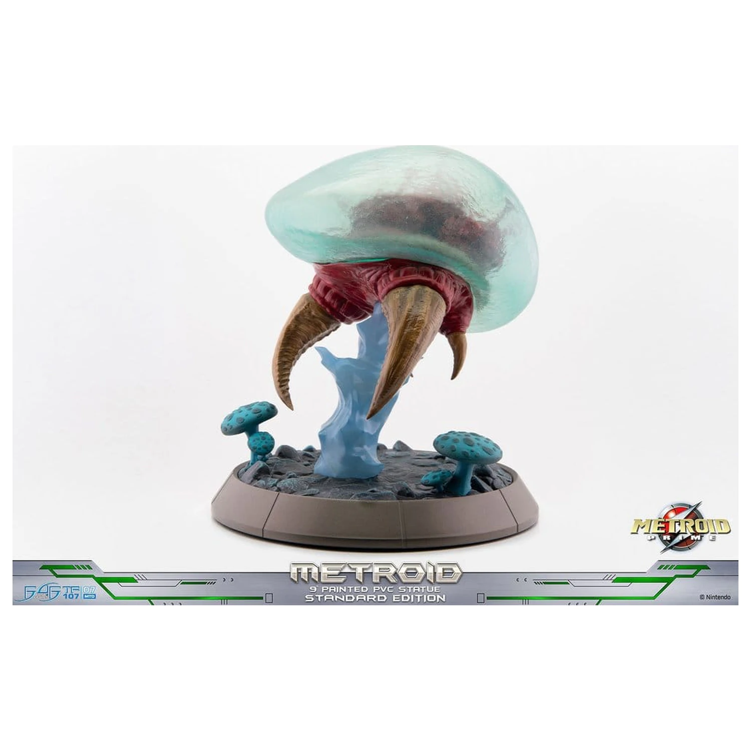 Metroid Prime PVC figura Metroid (Standard) (Glow in the Dark) 21 cm fotografija proizvoda